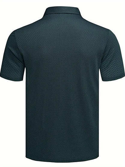 Men's Bitcoin Golf Polo Shirt – Short Sleeve Tee